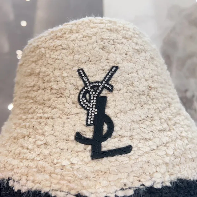 Saint Laurent 印花 Bouclé Bucket Hat 5
