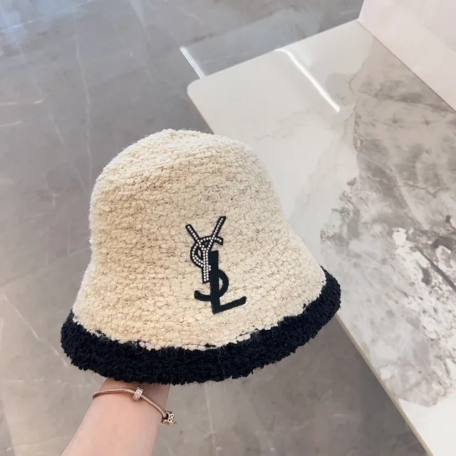 Saint Laurent 印花 Bouclé Bucket Hat 9