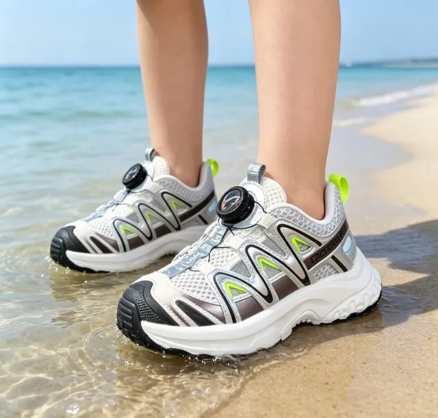 Salomon ACS Pro Silver Black Lime Green Chunky Sneakers 14
