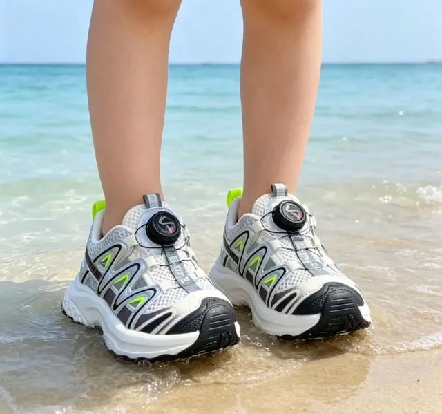 Salomon ACS Pro Silver Black Lime Green Chunky Sneakers 16