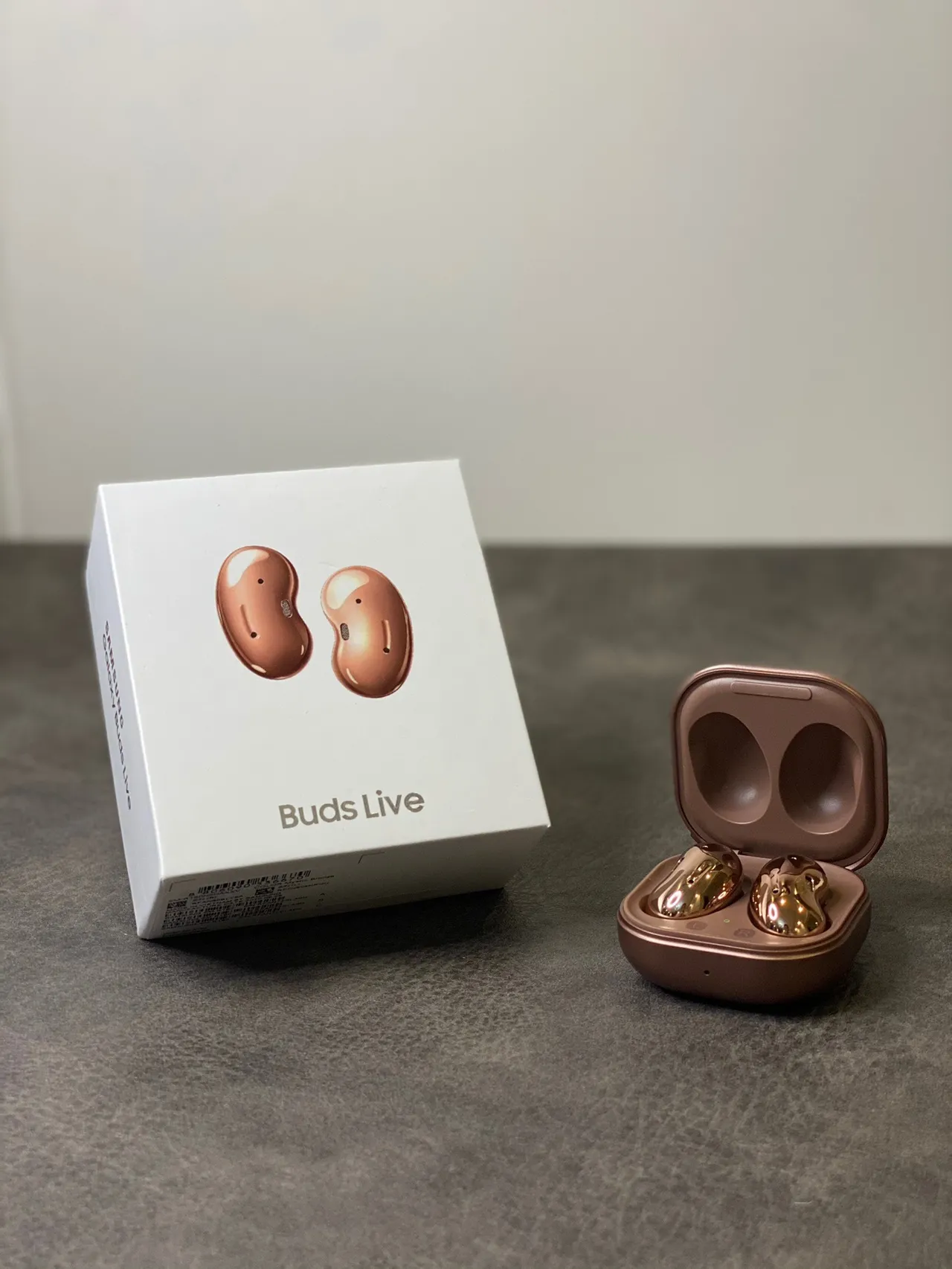 Samsung Galaxy Buds Pro বাদামী কালো ধাতব গোলাপি সোনার ফিনিশ বিন আকারের TWS ইয়ারবাডস 3