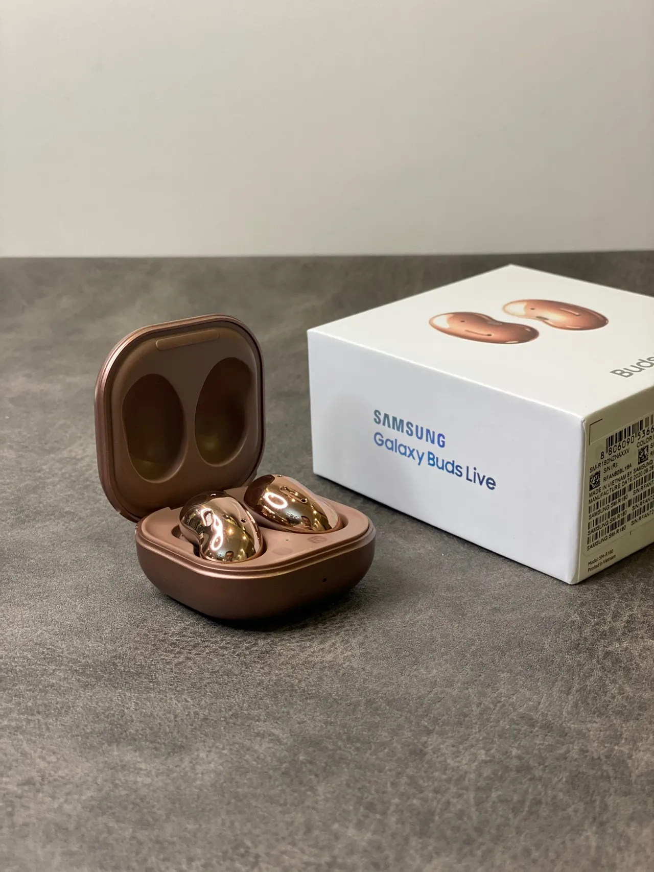 Samsung Galaxy Buds Pro বাদামী কালো ধাতব গোলাপি সোনার ফিনিশ বিন আকারের TWS ইয়ারবাডস 4