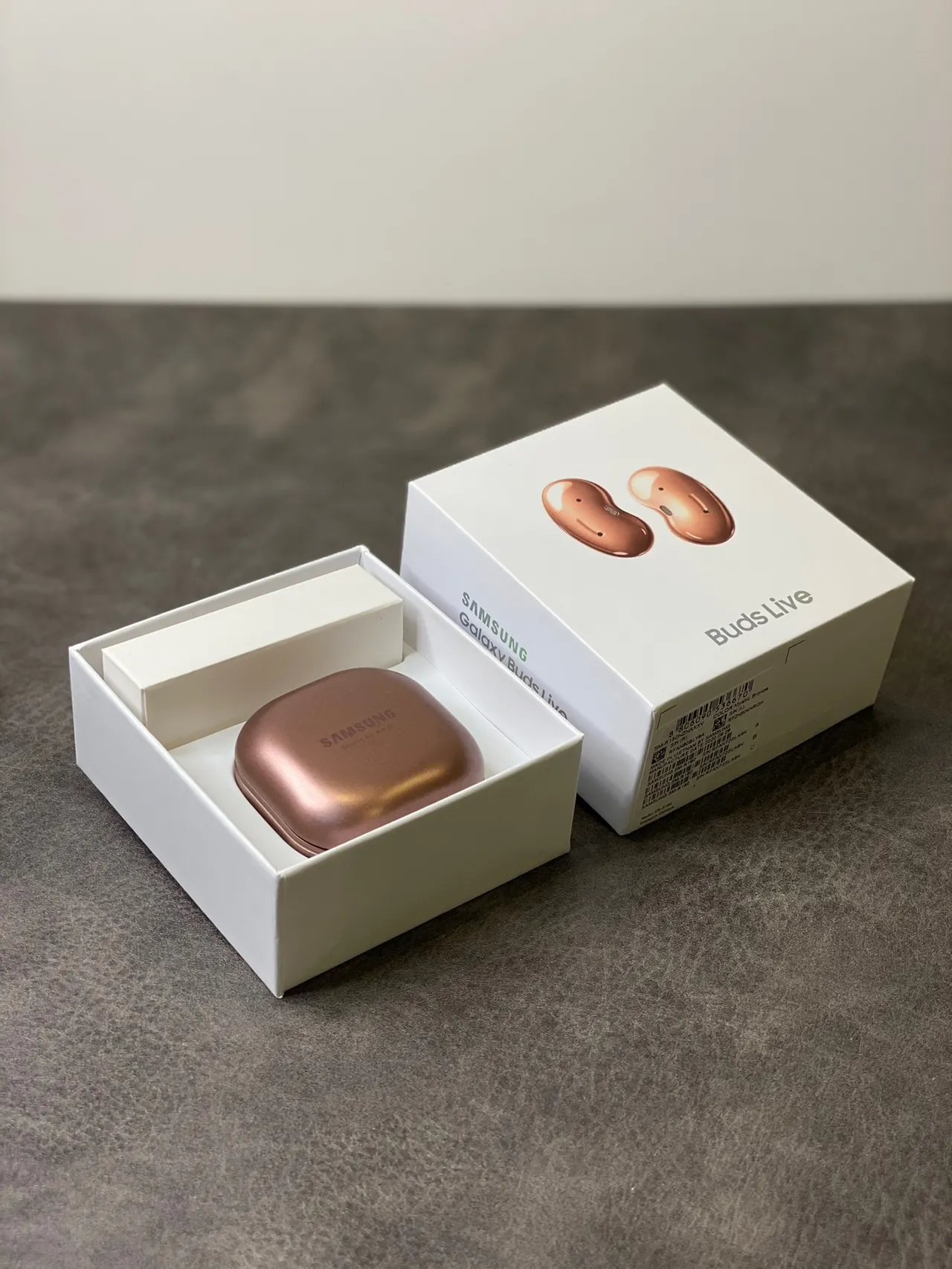 Samsung Galaxy Buds Pro বাদামী কালো ধাতব গোলাপি সোনার ফিনিশ বিন আকারের TWS ইয়ারবাডস 5