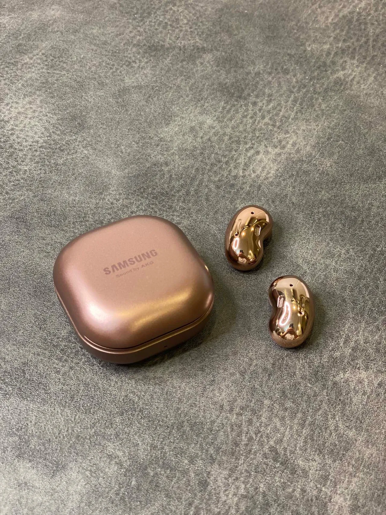 Samsung Galaxy Buds Pro বাদামী কালো ধাতব গোলাপি সোনার ফিনিশ বিন আকারের TWS ইয়ারবাডস 8