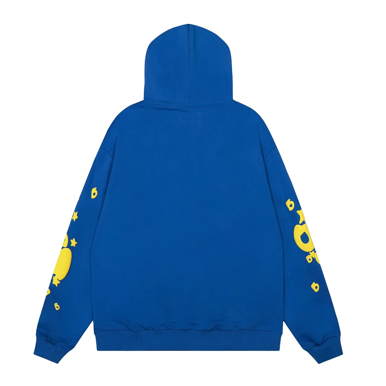 Sp5der Hoodie Oversized Fit Beige Red Graphique 18
