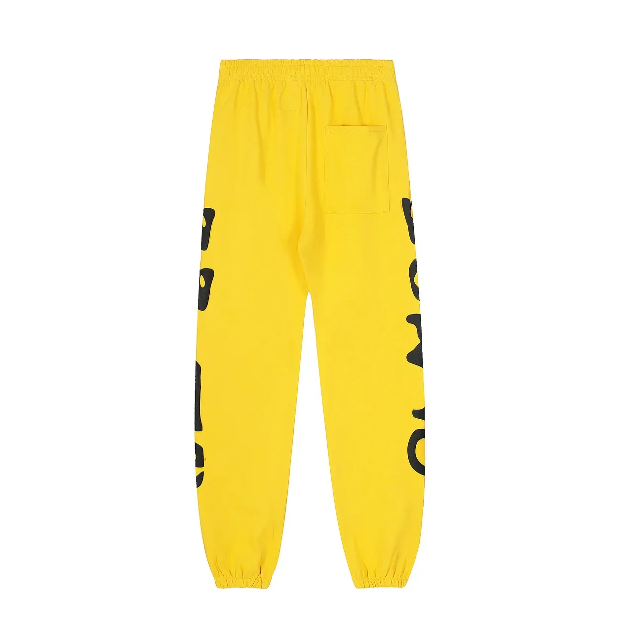 Sp5der 黄色黑色 Oversized 卫衣 印花 Joggers Tracksuit 6