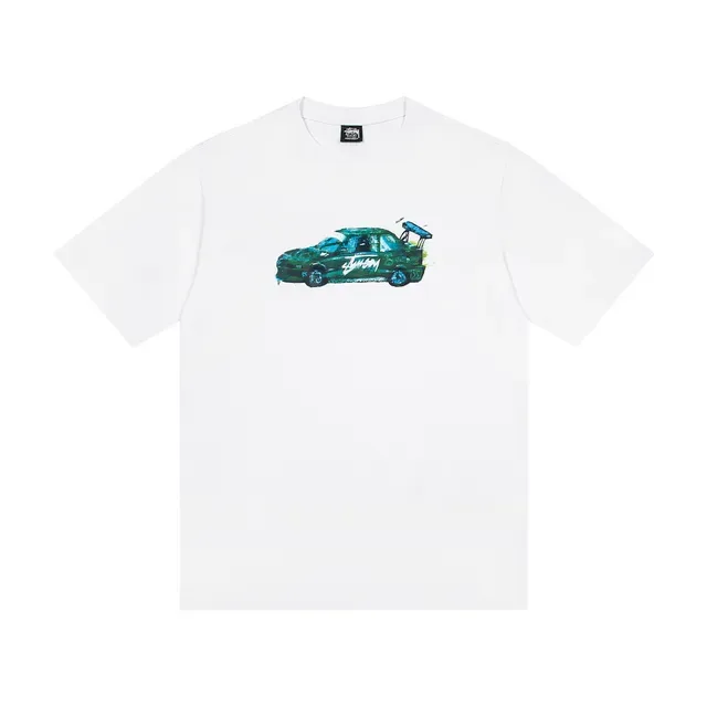 Stussy অটোমোটিভ গ্রাফিক টি-শার্ট 3