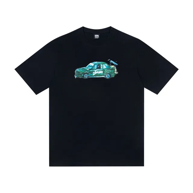 Stussy অটোমোটিভ গ্রাফিক টি-শার্ট 5