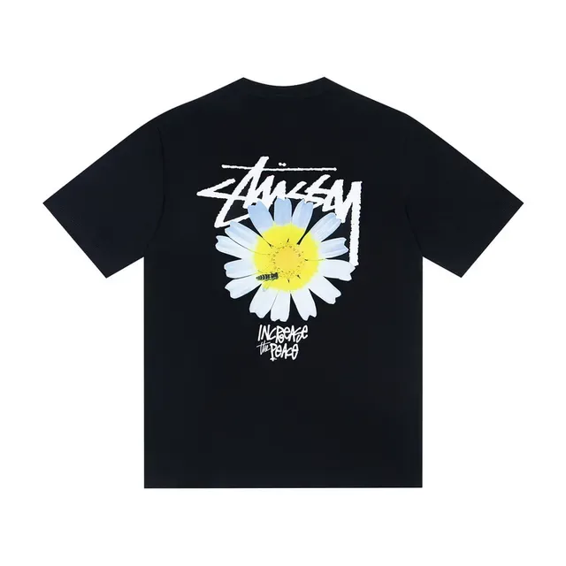 T-shirt Stussy imprimé graphique Daisy 5
