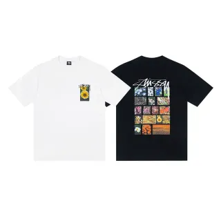 Stussy Floral Patch Graphic T-Shirt