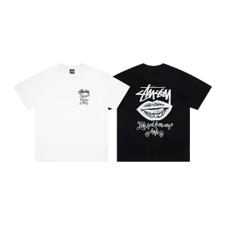 Stussy लिप्स ग्राफिक टी-शर्ट