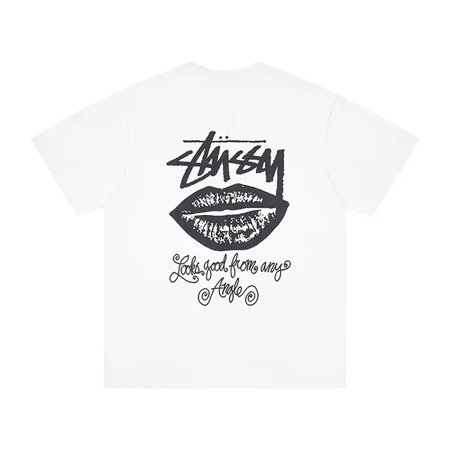 T-shirt graphique Stussy Lips 4