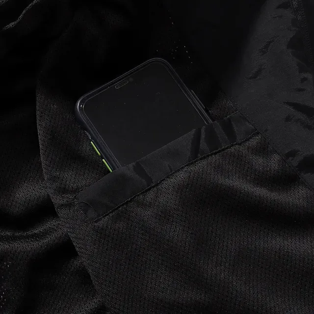 Supreme Black White Full-Zip Contrast-Panel Windbreaker 4