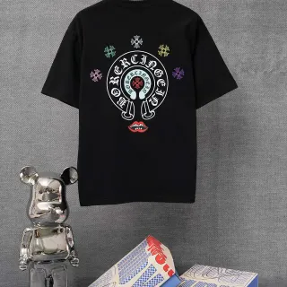 Supreme Graphic-Print Oversized Black T-Shirt