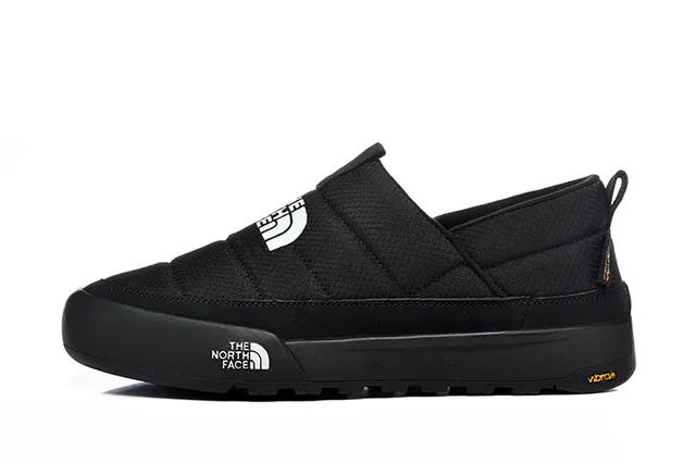 The North Face काला सफेद स्लिप-ऑन लोचदार पट्टी बंद लोफर 2