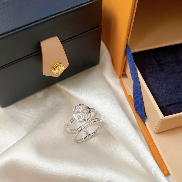 Tiffany & Co. Paloma Picasso Olive Leaf Floral Pavé Ring 6