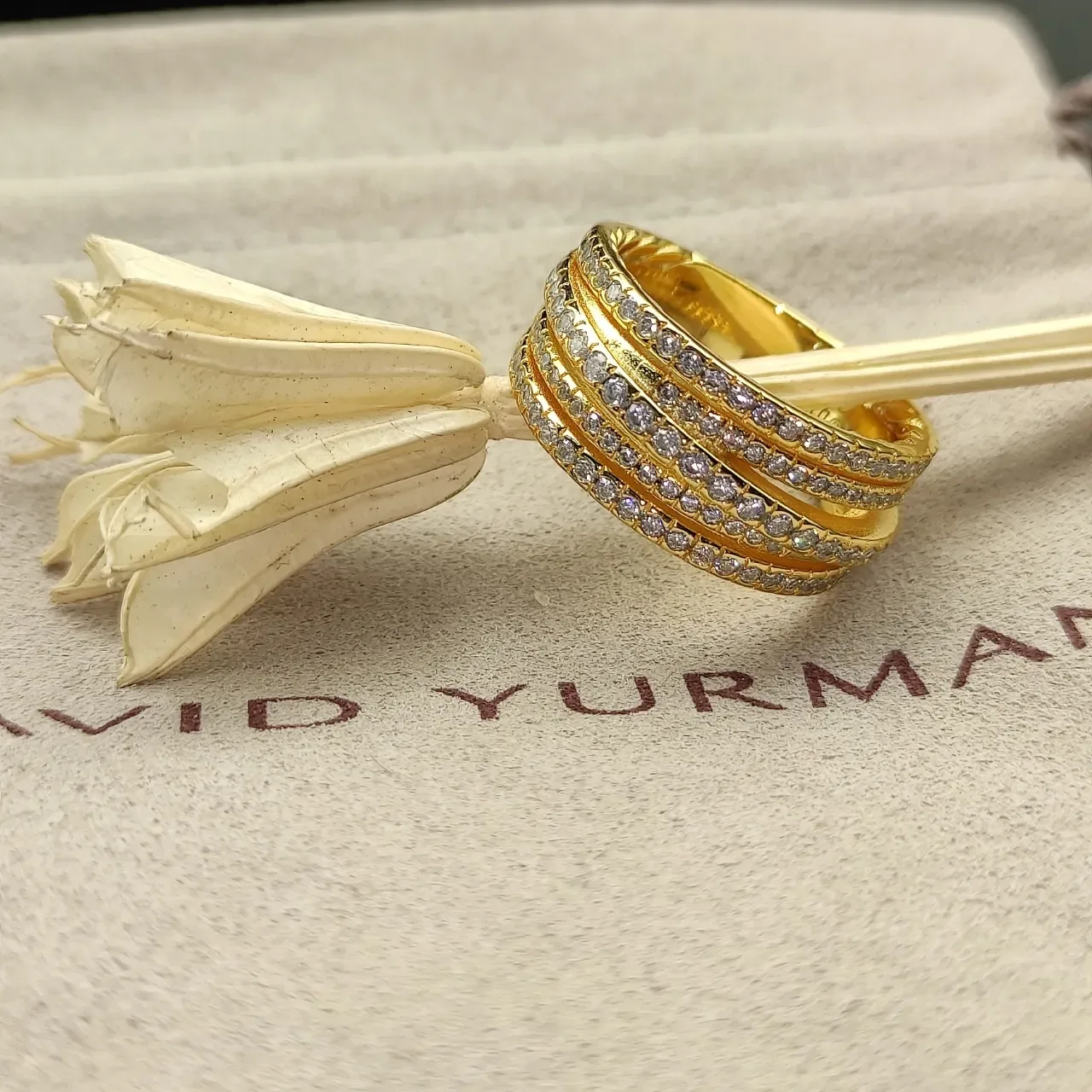 Tiffany & Co. T Collection Twisted Rope and Pavé Diamond Stacking Rings 2
