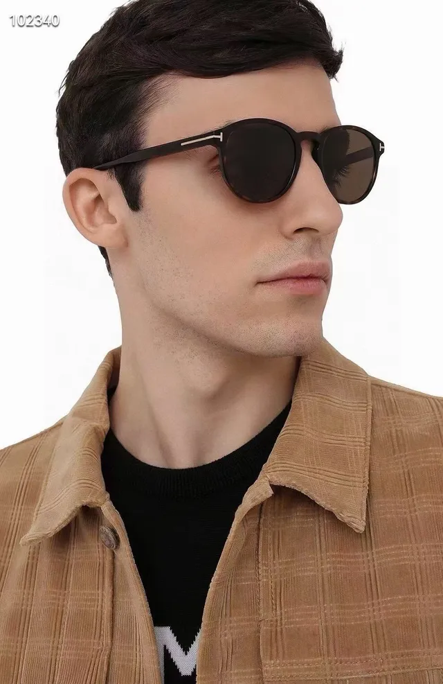 Tom Ford Dante FT 0834 गहरा हवाना भूरा सनग्लासेस 3