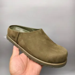 UGG Army Green Suede Upper Molded Rubber Sole Casual Shoes