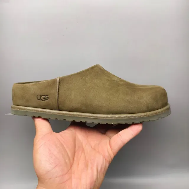 UGG আর্মি গ্রিন স্যুয়েড ক্যাজুয়াল জুতা মোল্ডেড রাবার সোল 2