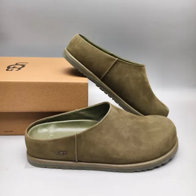 UGG আর্মি গ্রিন স্যুয়েড ক্যাজুয়াল জুতা মোল্ডেড রাবার সোল 6