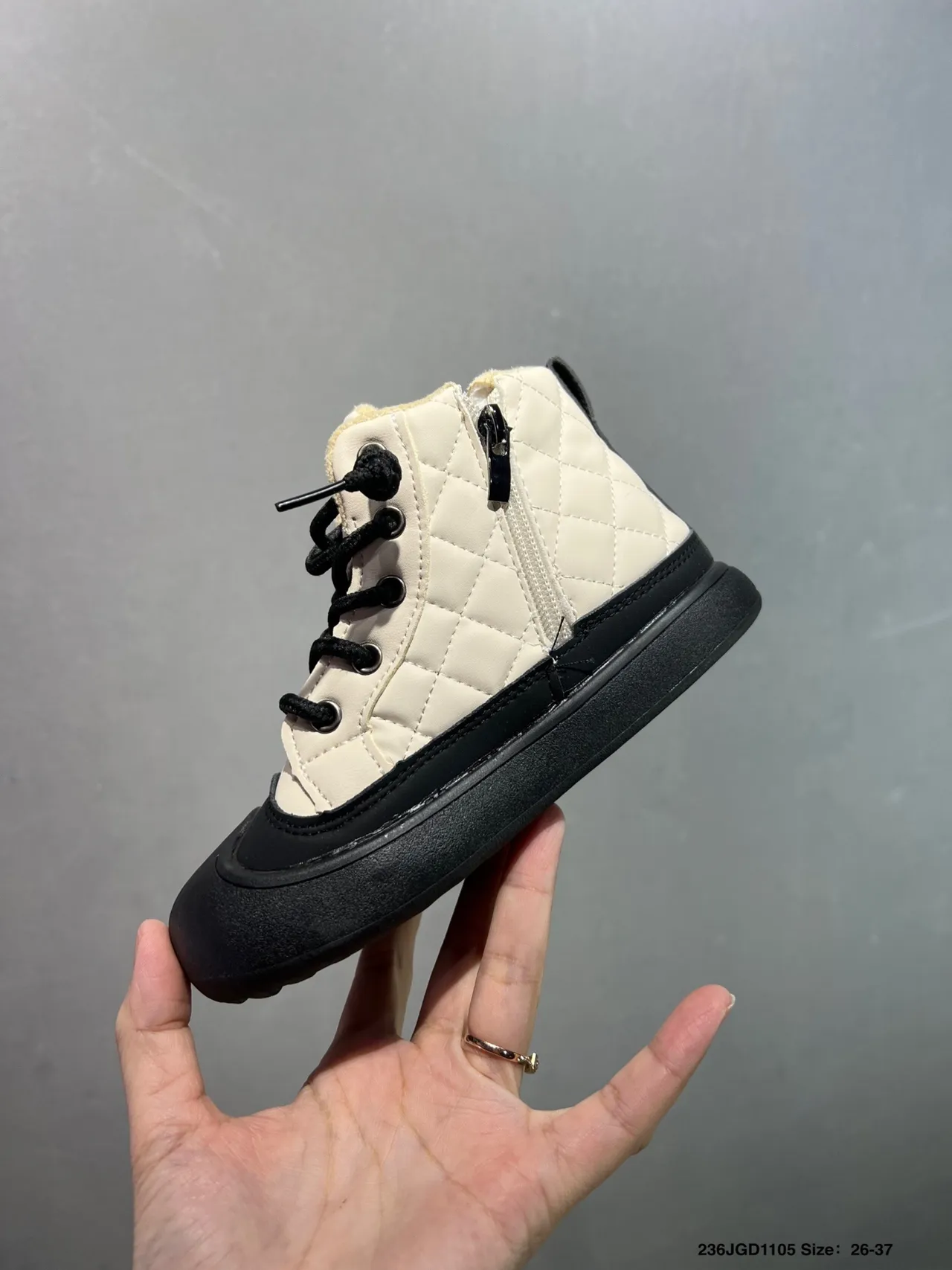 UGG Quilted Lace-Up Snow Boots 5