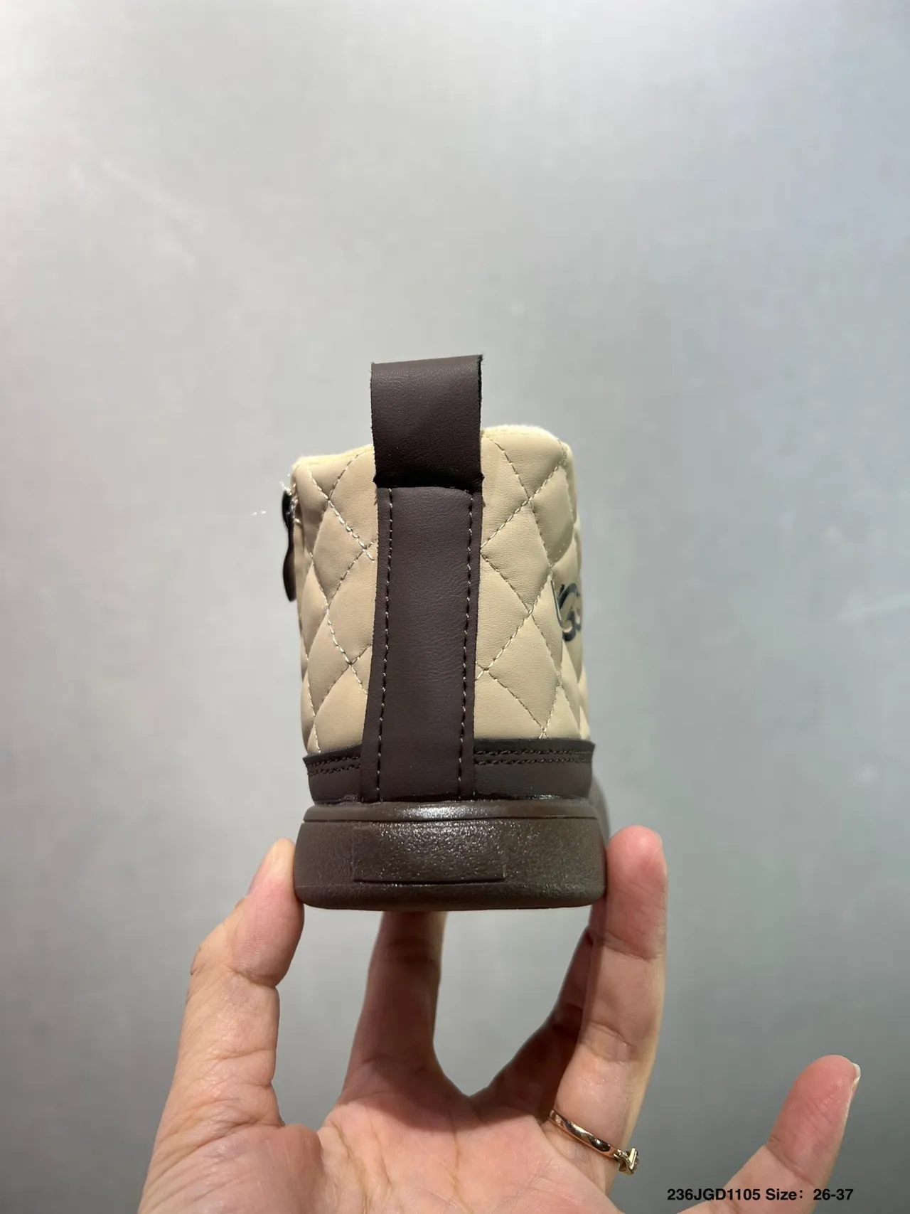 UGG Quilted Lace-Up Snow Boots 9