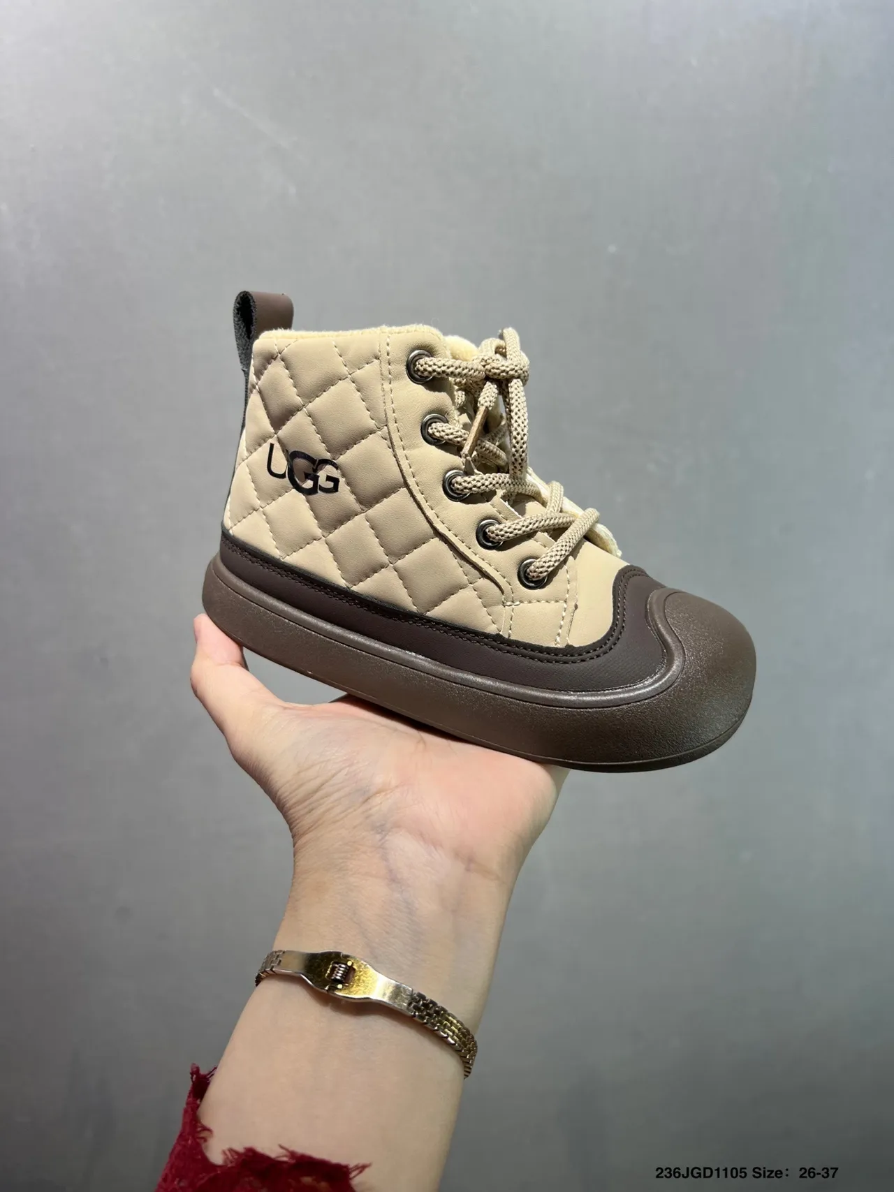 UGG Quilted Lace-Up Snow Boots 16