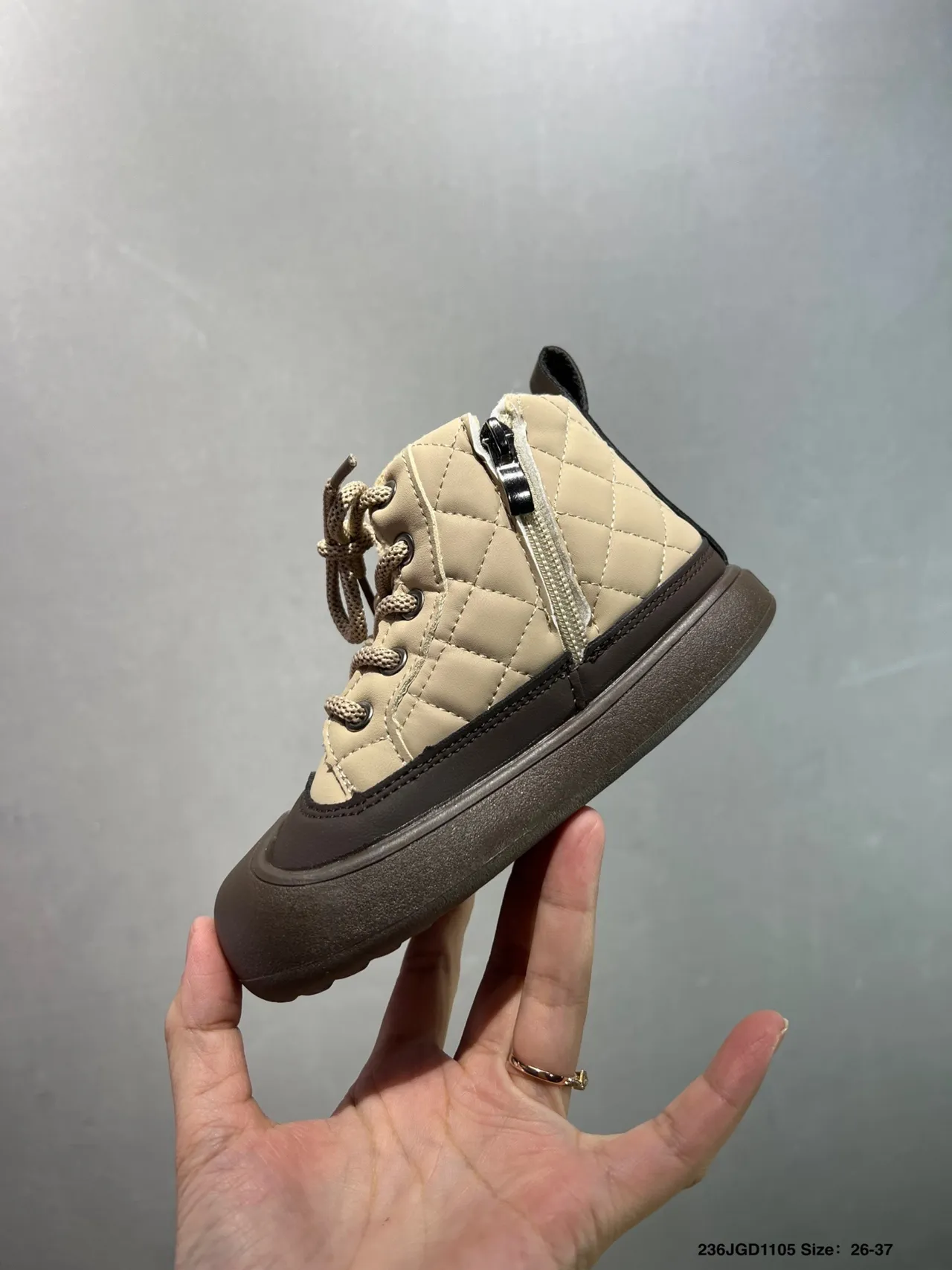 UGG Quilted Lace-Up Snow Boots 17