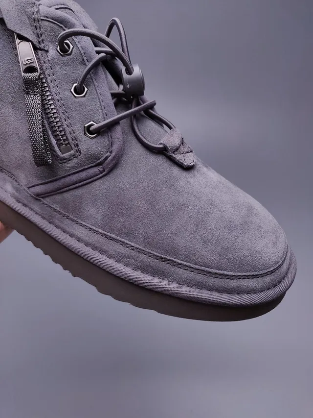 UGG Tasman 炭灰色麂皮踝靴 7