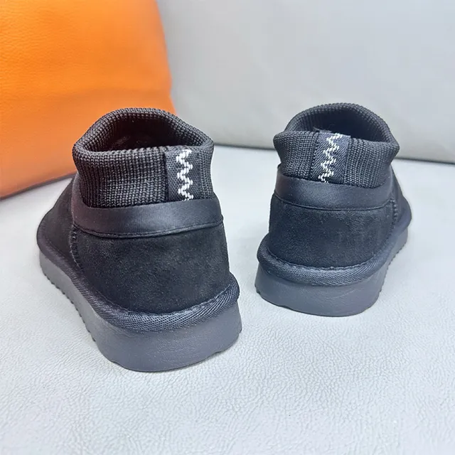UGG Tasman 卡其色一脚蹬雪靴 22