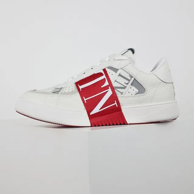 Valentino VLTN White and Red Lifestyle Sneakers 9