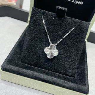 Van Cleef & Arpels Alhambra Four-Leaf Clover Pendant Necklace