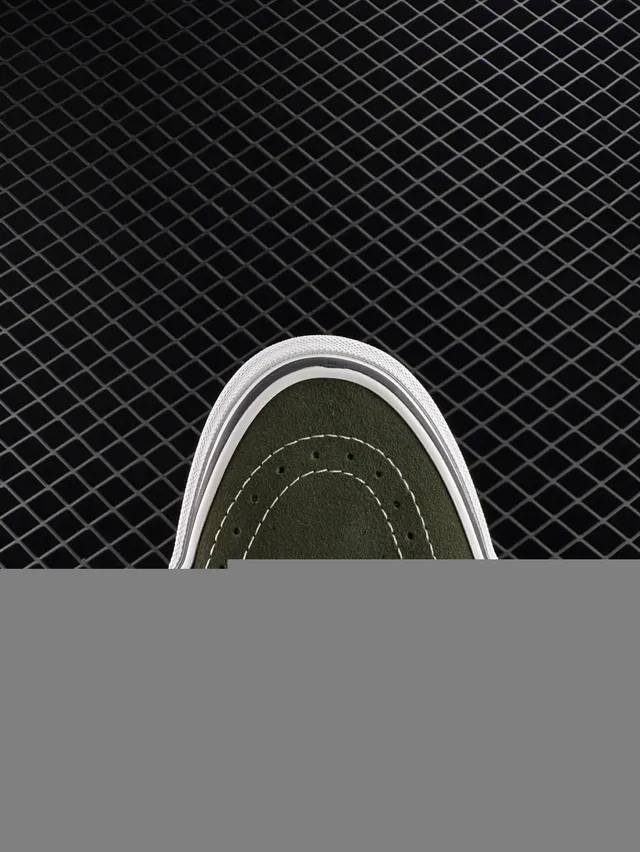 Vans Old Skool Olive Green Canvas Skateboard Shoes 2