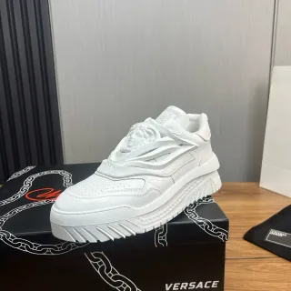 Versace Chain Reaction Tênis Lifestyle Todo Branco