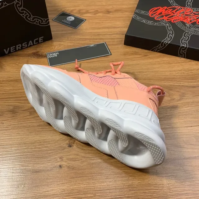 Versace Chain Reaction Peach Pink Lifestyle স্নিকার্স 3