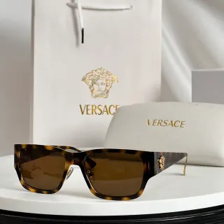 Versace Odissea टॉर्टॉइसहेल आयताकार सनग्लासेस
