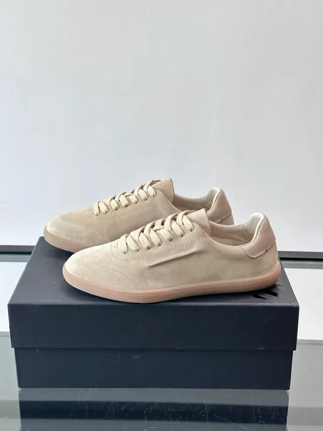 Zegna Beige Low-Top Sneaker de ante 5
