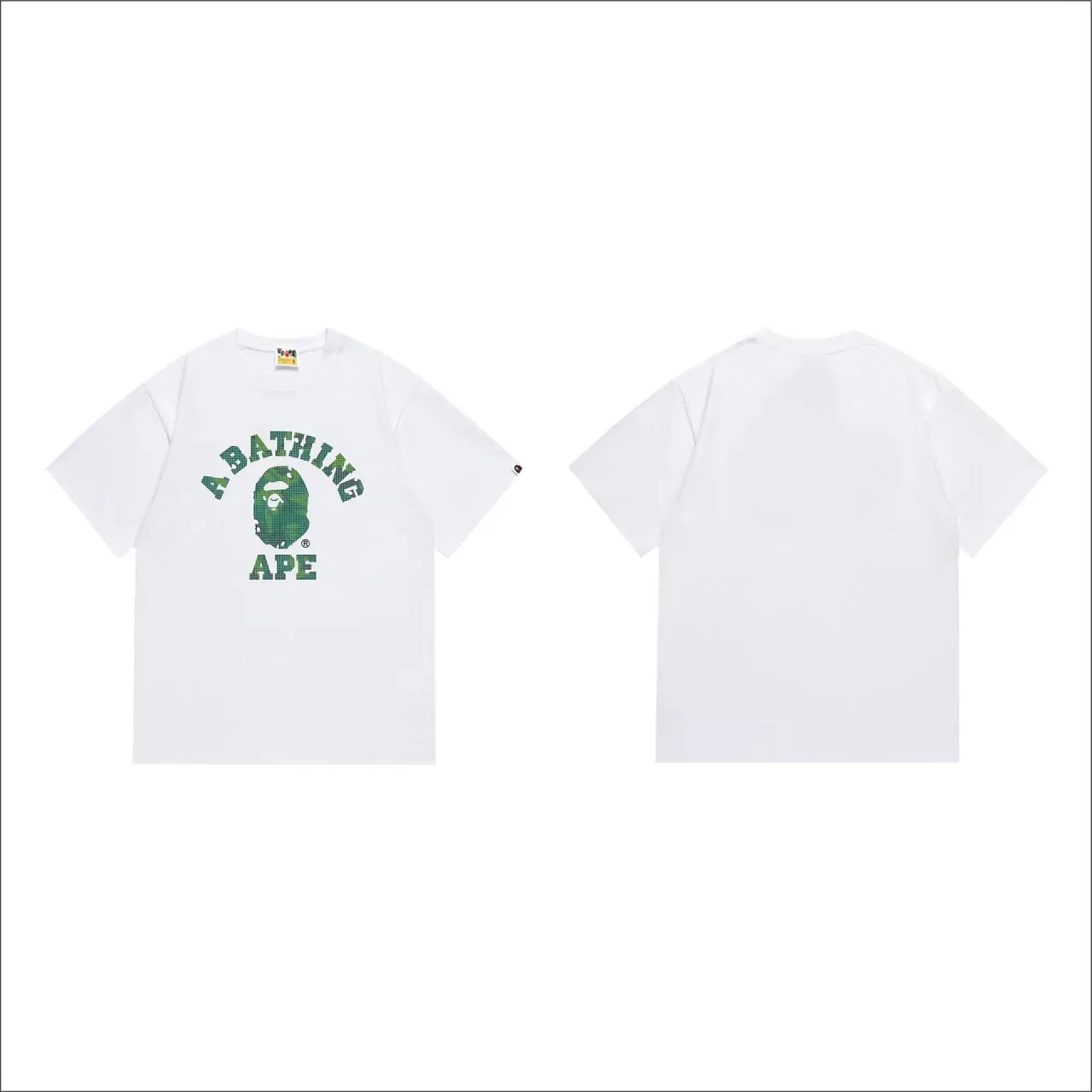 A Bathing Ape ABC Camo Graphic Black T-Shirt 7