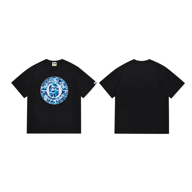 A Bathing Ape 黑粉印花圆领T恤 9