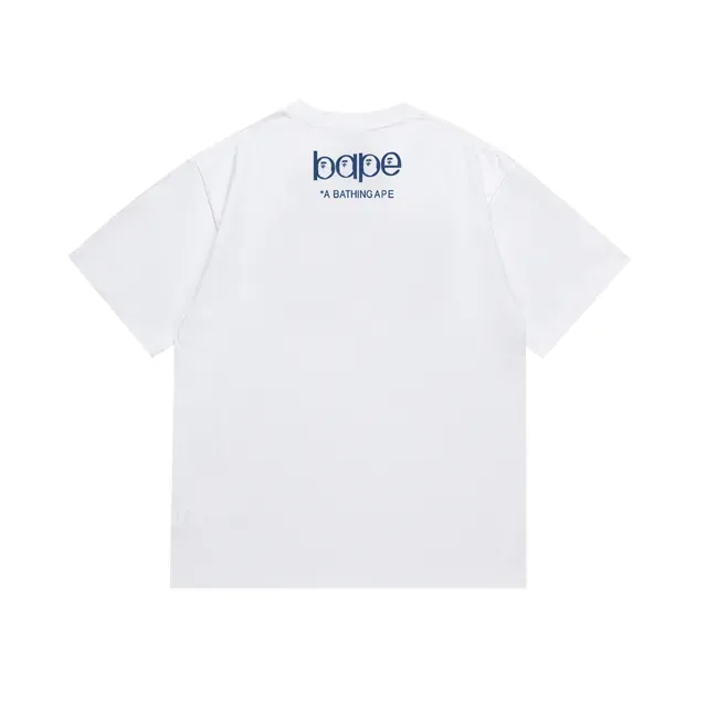 A Bathing Ape Graphic 'b' Ape Head Black T-Shirt 6