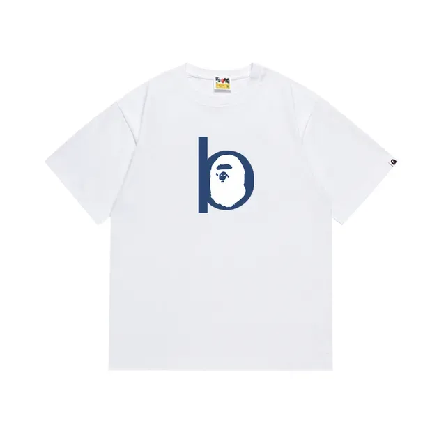 A Bathing Ape Graphic 'b' Ape Head Black T-Shirt 7