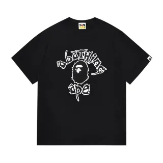 A Bathing Ape Graphic Print Black T-Shirt