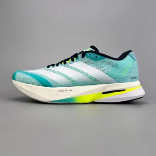 Adidas Adizero Adios Pro 3 bleu vert blanc jaune néon chaussures de course