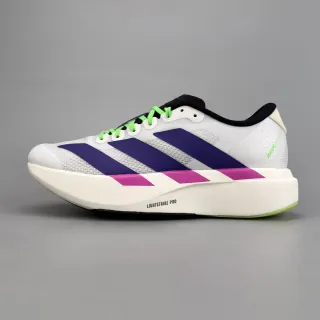 Adidas Adizero Evo Lightstrike Pro 白色 紫色 品红色 跑鞋
