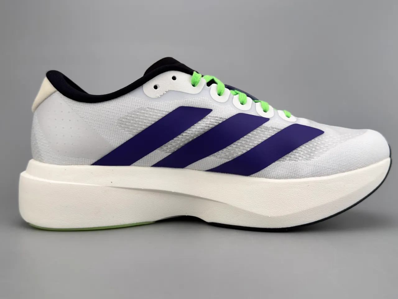 Adidas Adizero Evo Lightstrike Pro Blanc Violet Magenta Chaussures de course 10