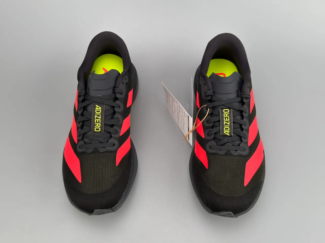 Adidas Adizero Evo SL Black Red Running Shoes 9