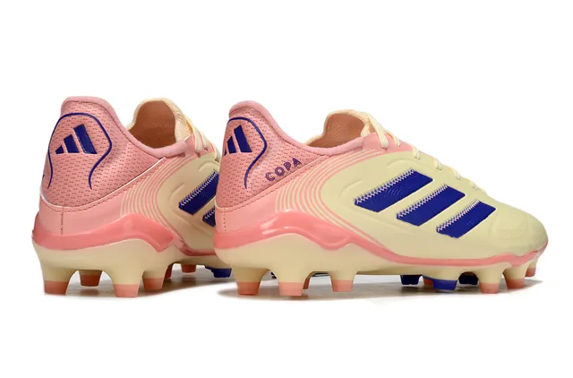 Adidas Copa Pure गोलापি ও ক্রিম ফার্ম গ্রাউন্ড ফুটবল জুতো 5