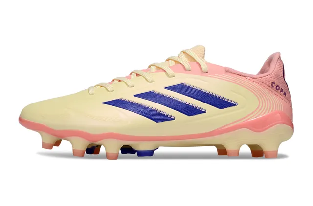 Adidas Copa Pure गोलापি ও ক্রিম ফার্ম গ্রাউন্ড ফুটবল জুতো 7