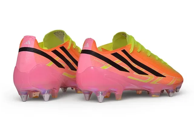 Adidas F50 Hyperfast Gradient Neon Orange Lime Green Firm-Ground Soccer Shoes 5